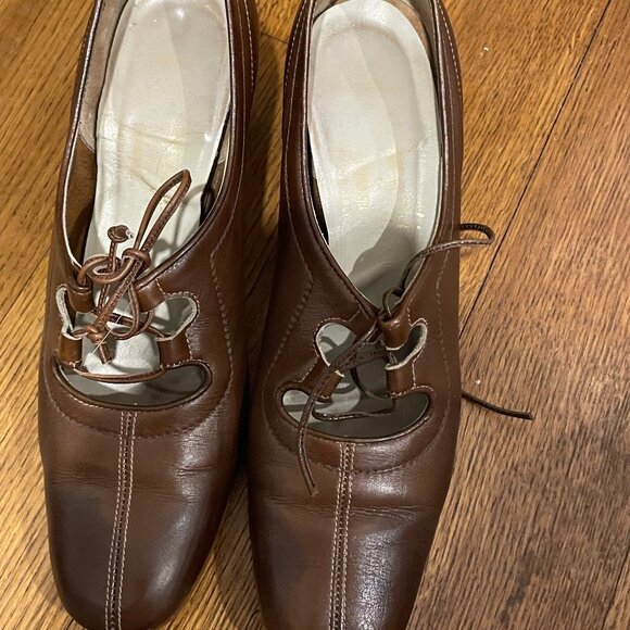 Italian Brown Shoes - Picture 1 of 10